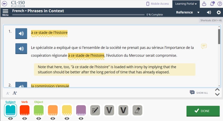 CEFR C2 French lesson