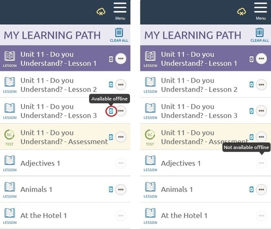 Transparent Language Online mobile app download lessons