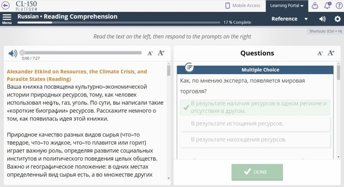 CEFR C2 Russian Lesson