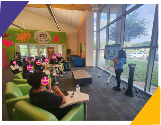 Language learning event for summer reading program