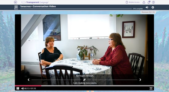 Tanacross online course