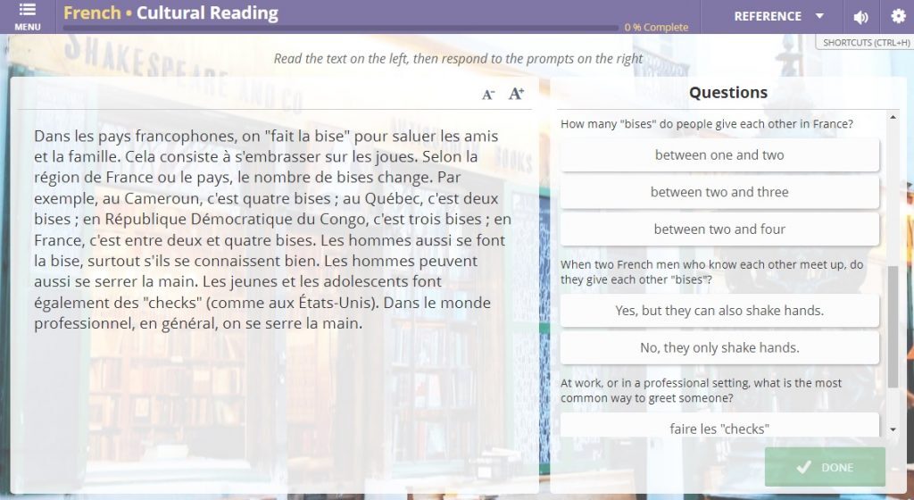 teen voices french course