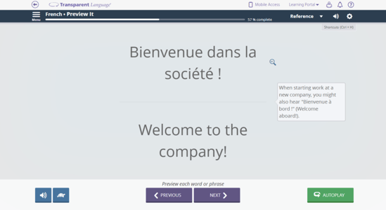 beginner french for professionals online course
