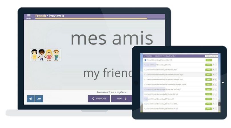 elementary french course online