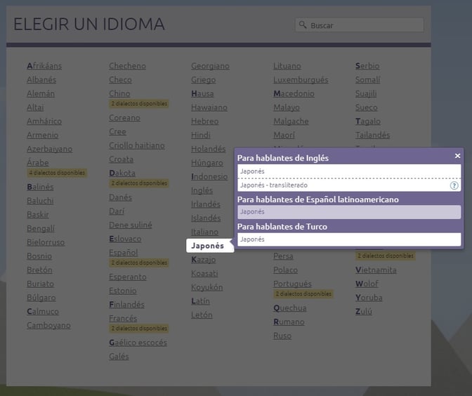 japanese course for spanish speakers
