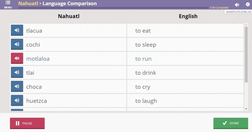learn nahuatl online