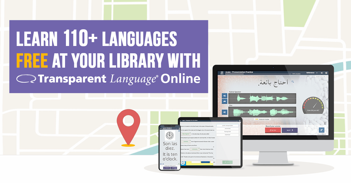 Find Transparent Language Online at a Library Near You